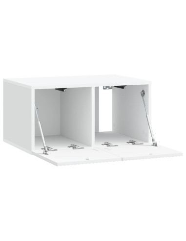 Mobile Porta TV da Muro Bianco 59,5 x 41 x 30 cm