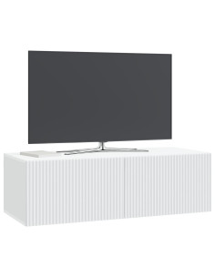 Mobile Porta TV da Muro Bianco 98 x 41 x 30 cm 2