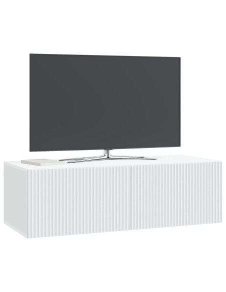 Mobile Porta TV da Muro Bianco 98 x 41 x 30 cm