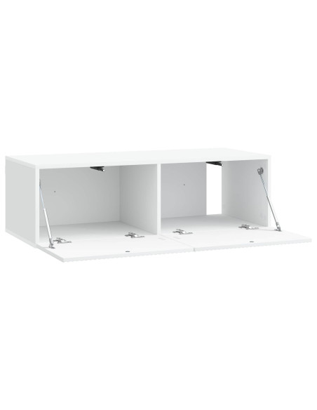 Mobile Porta TV da Muro Bianco 98 x 41 x 30 cm