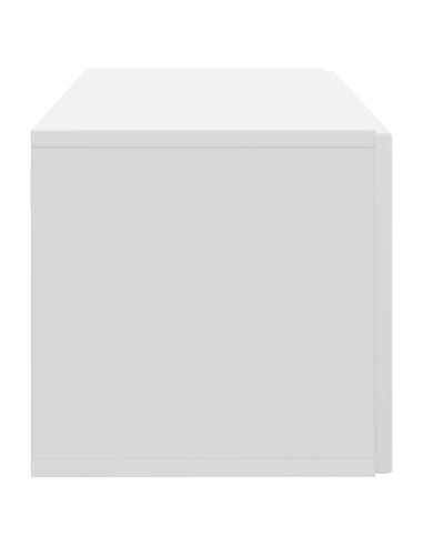 Mobile Porta TV da Muro Bianco 59,5 x 31 x 30 cm
