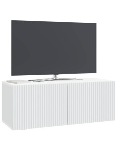 Mobile Porta TV da Muro Bianco 78,5 x 31 x 30 cm 2