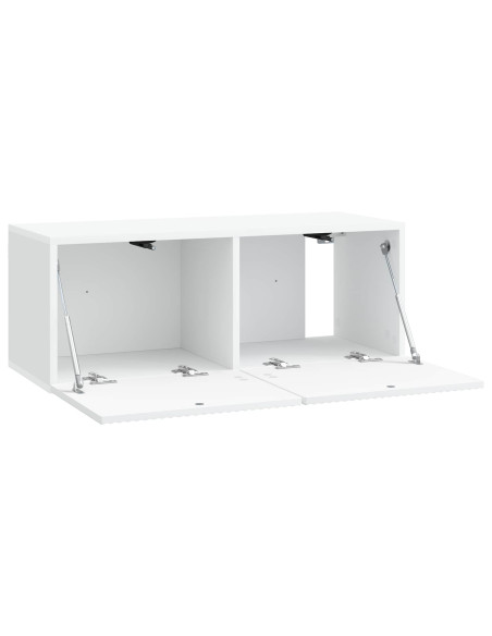 Mobile Porta TV da Muro Bianco 78,5 x 31 x 30 cm