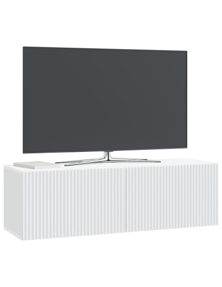 Mobile Porta TV da Muro Bianco 98 x 31 x 30 cm