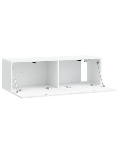 Mobile Porta TV da Muro Bianco 98 x 31 x 30 cm