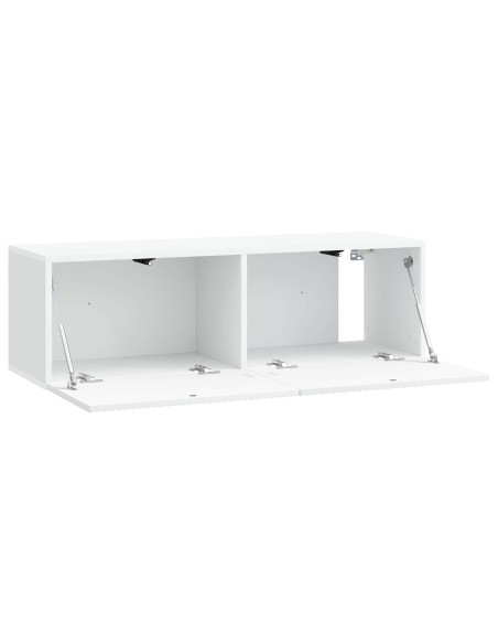 Mobile Porta TV da Muro Bianco 98 x 31 x 30 cm
