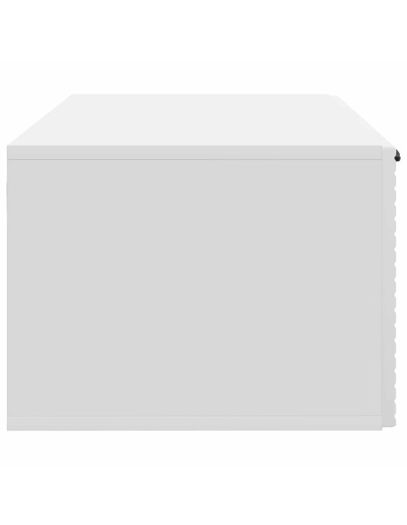 Mobile Porta TV da Muro Bianco 59,5 x 41 x 30 cm
