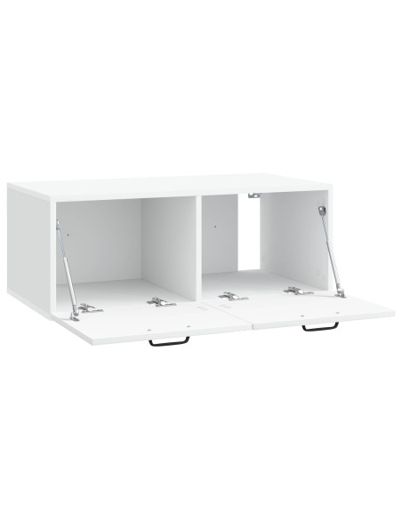 Mobile Porta TV da Muro Bianco 78,5 x 41 x 30 cm