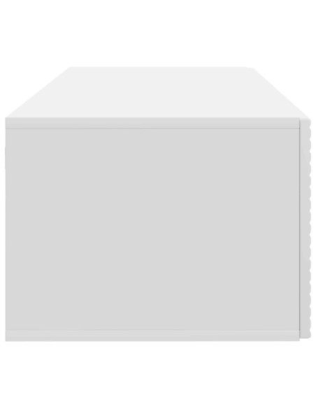 Mobile Porta TV da Muro Bianco 78,5 x 41 x 30 cm