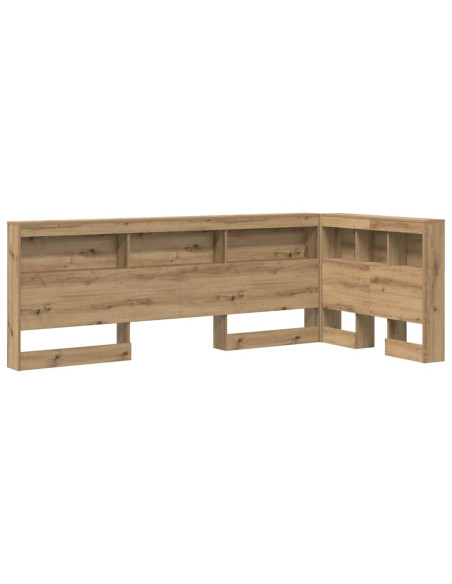 Testata contenitore Rovere artigianale 100 cm Legno multistrato