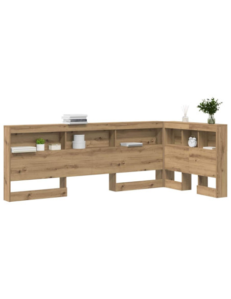 Testata contenitore Rovere artigianale 100 cm Legno multistrato