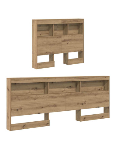 Testata contenitore Rovere artigianale 100 cm Legno multistrato
