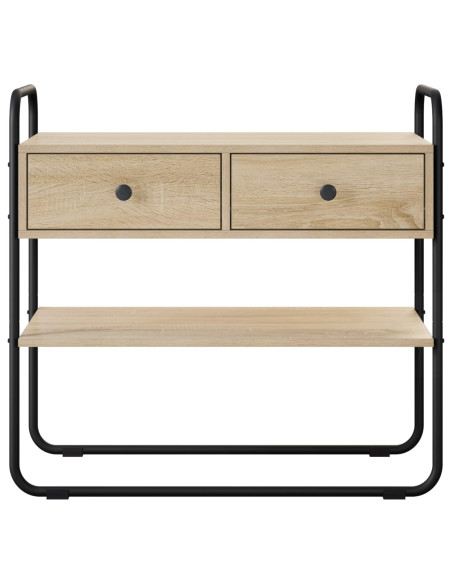 Tavolo consolle Rovere Sonoma 80 x 40 x 75 cm