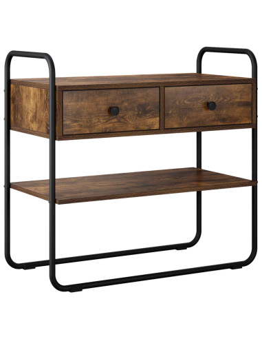 Tavolo consolle Rovere Fumo 80 x 40 x 75 cm