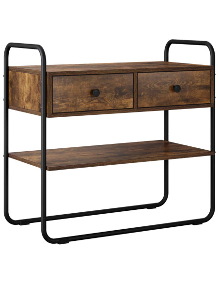 Tavolo consolle Rovere Fumo 80 x 40 x 75 cm