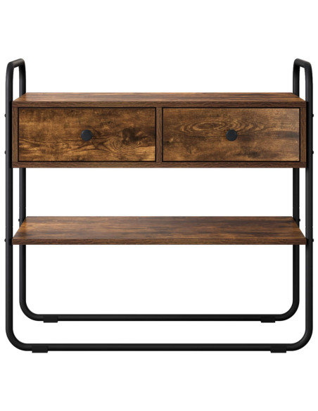 Tavolo consolle Rovere Fumo 80 x 40 x 75 cm