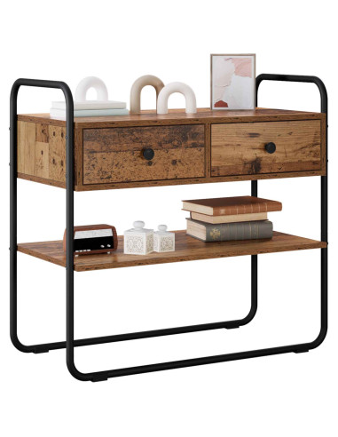 Tavolo consolle Legno antico 80 x 40 x 75 cm