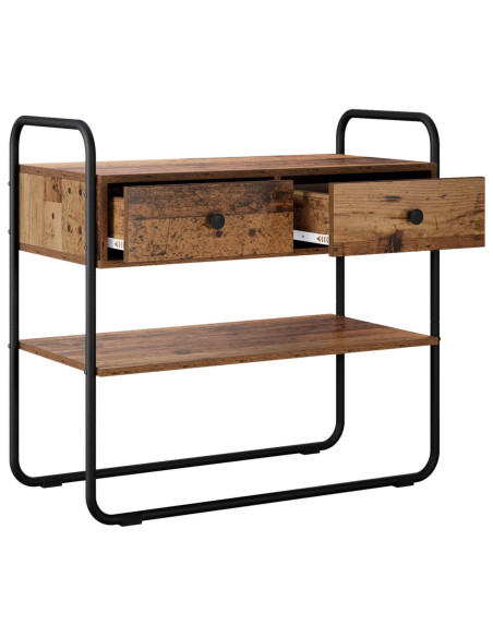 Tavolo consolle Legno antico 80 x 40 x 75 cm