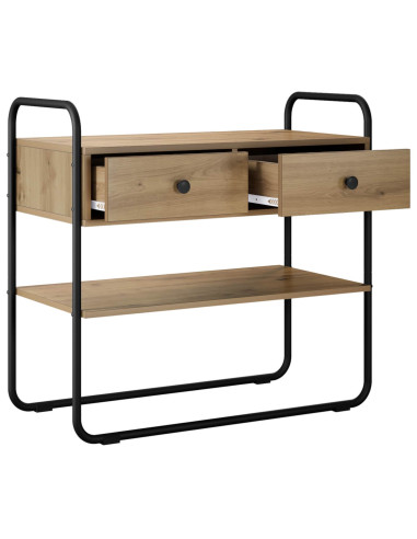 Tavolo consolle Rovere Artigianale 80 x 40 x 75 cm