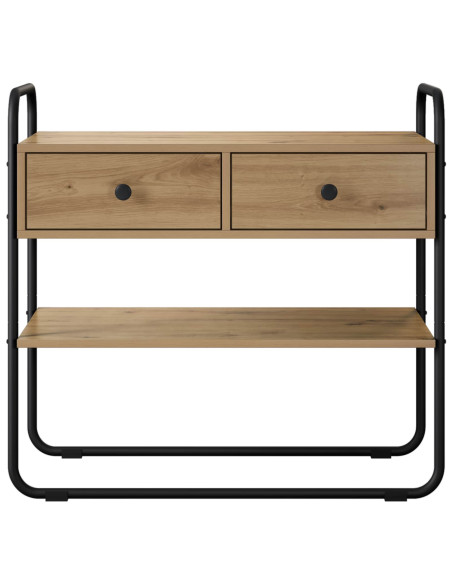 Tavolo consolle Rovere Artigianale 80 x 40 x 75 cm
