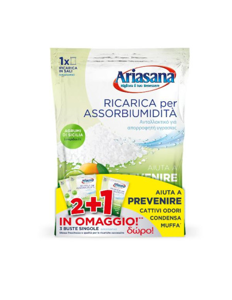 ARIASANA RICARICA SALI AGRUMI 450G
