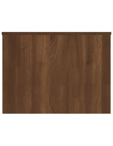 Tavolino Salotto Rovere Marrone 80x55,5x41,5 Legno Multistrato
