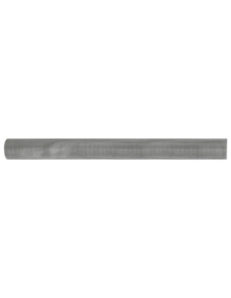 Rete per schermatura 80 x 1000 cm 30 Mesh Argento