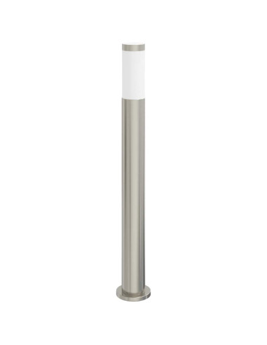 Lampada a paletto con sensore 80 cm Acciaio Inox IP44