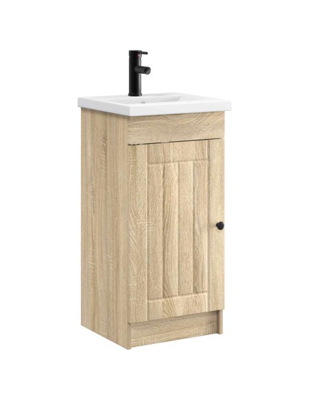 Mobile da bagno con lavabo Rovere Sonoma 42 x 40 x 84,5 cm