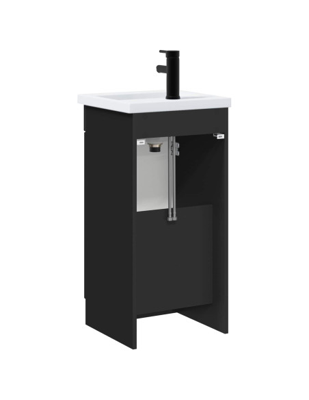 Mobile da bagno con lavabo Nero 42 x 40 x 84,5 cm
