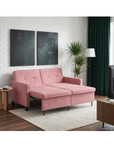 Divano letto Rosa Tessuto