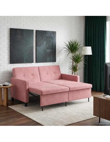 Divano letto Rosa Tessuto
