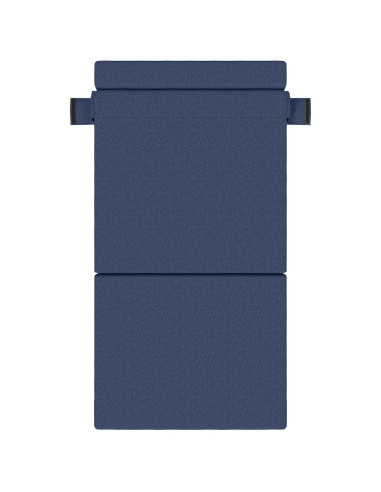 Divano Letto Pieghevole Blu 70 x 72 x 60 cm Tessuto