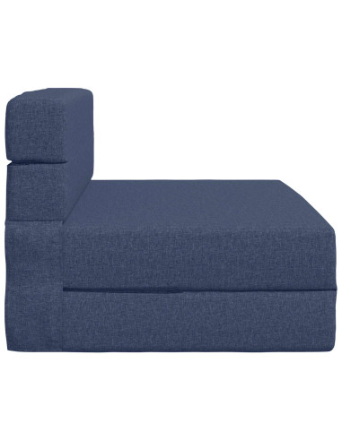 Divano Letto Pieghevole Blu 70 x 72 x 60 cm Tessuto