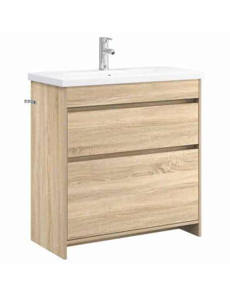 Set di mobili per il bagno Rovere Sonoma 81 x 40 x 84,5 cm