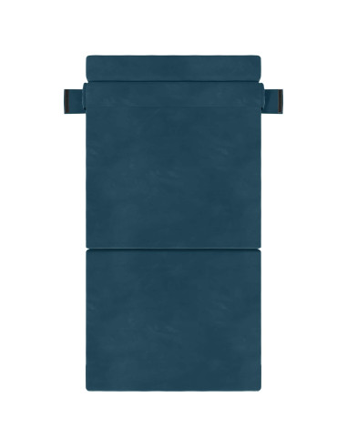 Divano Letto Pieghevole Blu 70 x 72 x 60 cm Tessuto