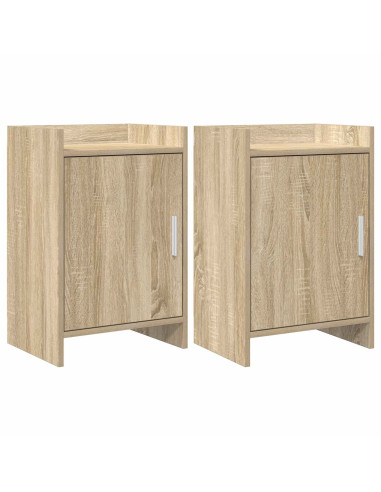 Comodini 2 pcs Rovere Sonoma 40 x 30 x 60 cm