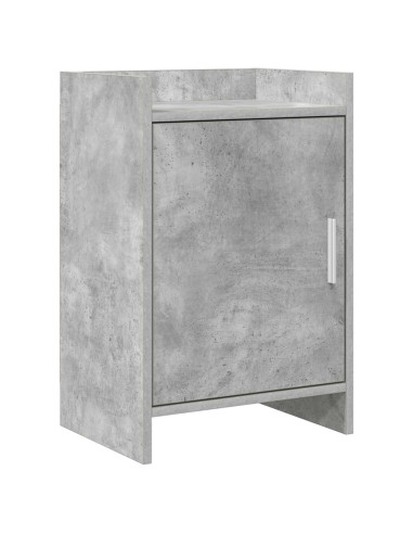 Comodini Grigio Cemento 40 x 30 x 60 cm Legno ingegnerizzato