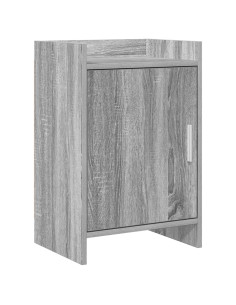 Comodini Sonoma grigio 40 x 30 x 60 cm Legno ingegnerizzato