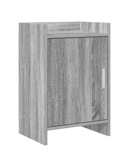 Comodini Sonoma grigio 40 x 30 x 60 cm Legno ingegnerizzato