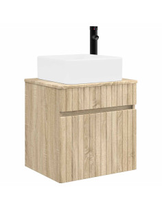 Mobile lavabo da parete Rovere Sonoma 49 x 41 x 63 cm