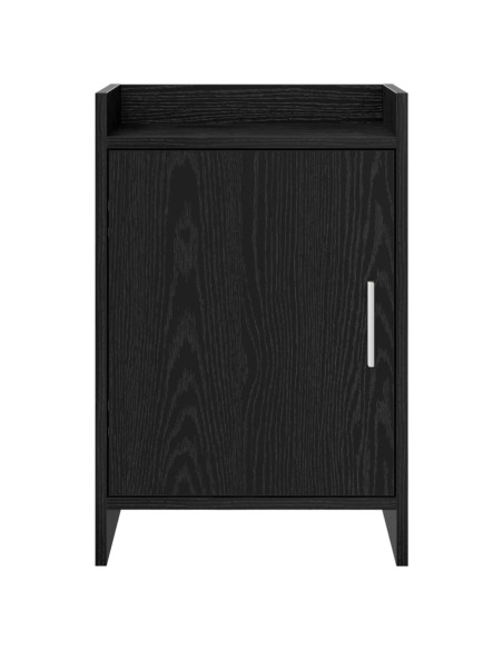 Comodini Rovere Nero 40 x 30 x 60 cm Legno ingegnerizzato