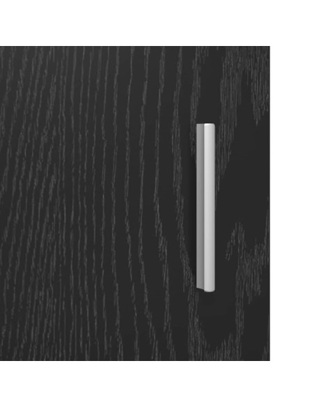 Comodini Rovere Nero 40 x 30 x 60 cm Legno ingegnerizzato