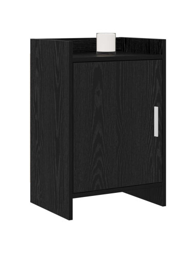 Comodini 2 pcs Rovere Nero 40 x 30 x 60 cm Legno ingegnerizzato