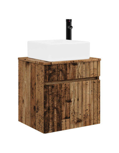 Mobile lavabo da parete Legno antico 49 x 41 x 63 cm