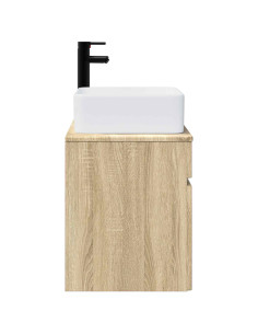 Mobile lavabo da parete Rovere Sonoma 49 x 41 x 63 cm 2