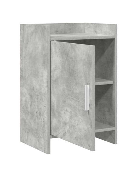 Comodini 2 pcs Grigio Cemento 40 x 30 x 60 cm
