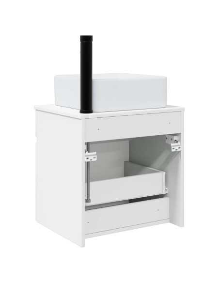 Mobile lavabo da parete Bianco Lucido 49 x 41 x 63 cm