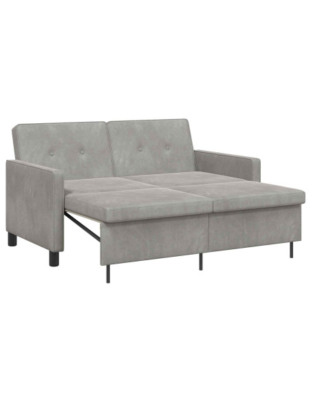 Divano letto Verde chiaro Tessuto