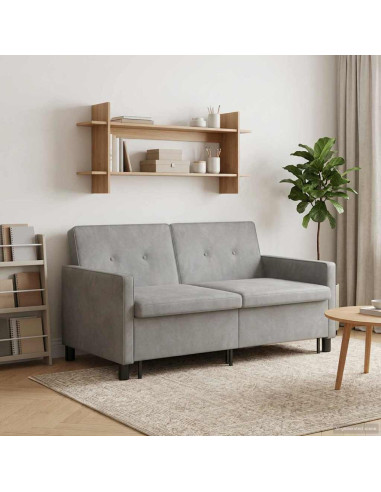 Divano letto Verde chiaro Tessuto